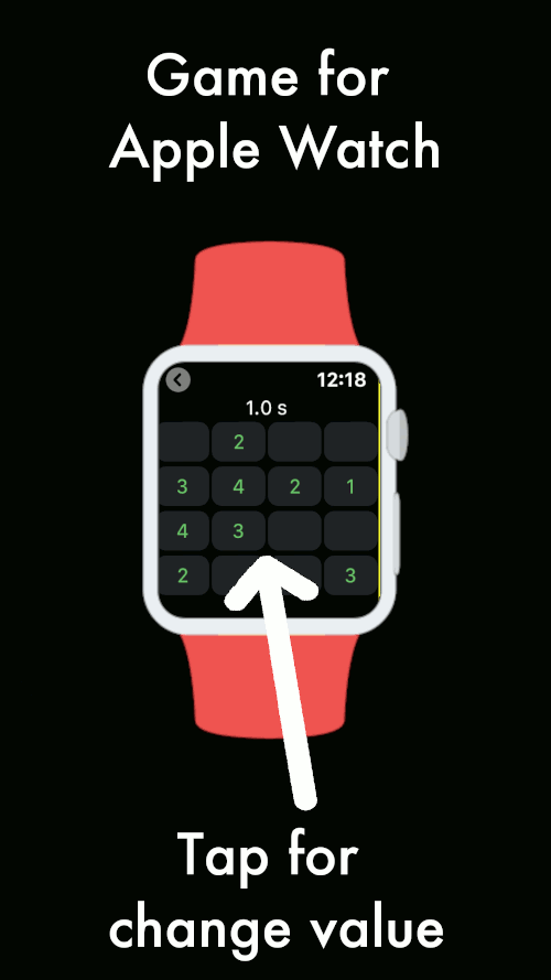 Thumbnail Sudoku Wear — Sudoku 4x4 for watch (Apple Watch & Wear OS)