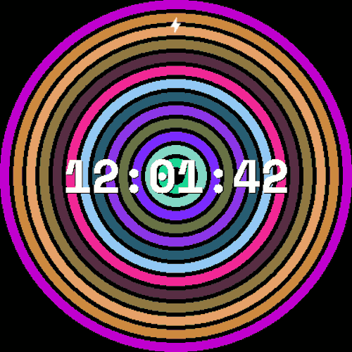 Thumbnail Circle Motion Psychedelic - Watch Face