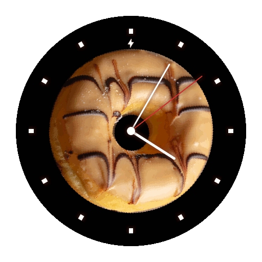 Preview Doughnuts Analogical Version Watch Face