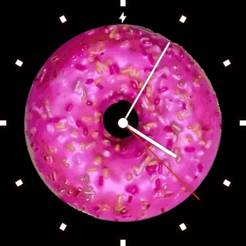Imagen en miniatura del Esfera reloj Rosquillas - Versión analógica