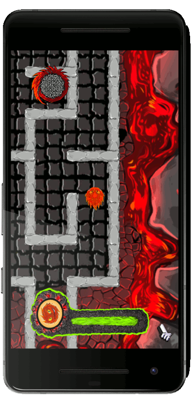 Imagen en miniatura del juego Lava in Maze