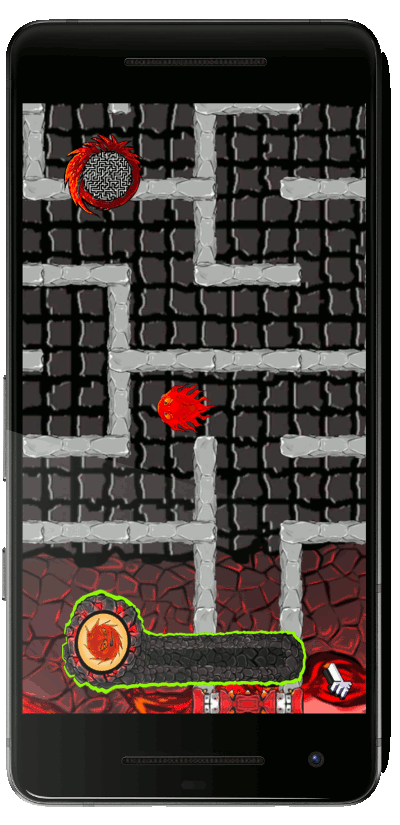 Imagen en miniatura del juego Lava in Maze