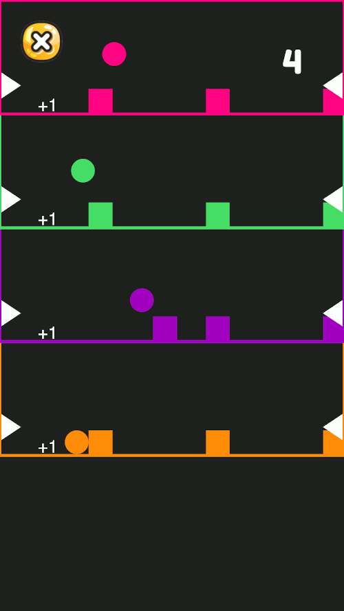 Imagen en miniatura del juego Multitask Balls. Juego multitarea para Apple Watch