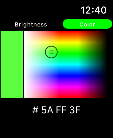 Thumbnail Watch Color Picker
