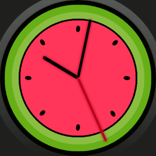 Thumbnail Watermelon Watch Face - Design for watch with Wear OS 
